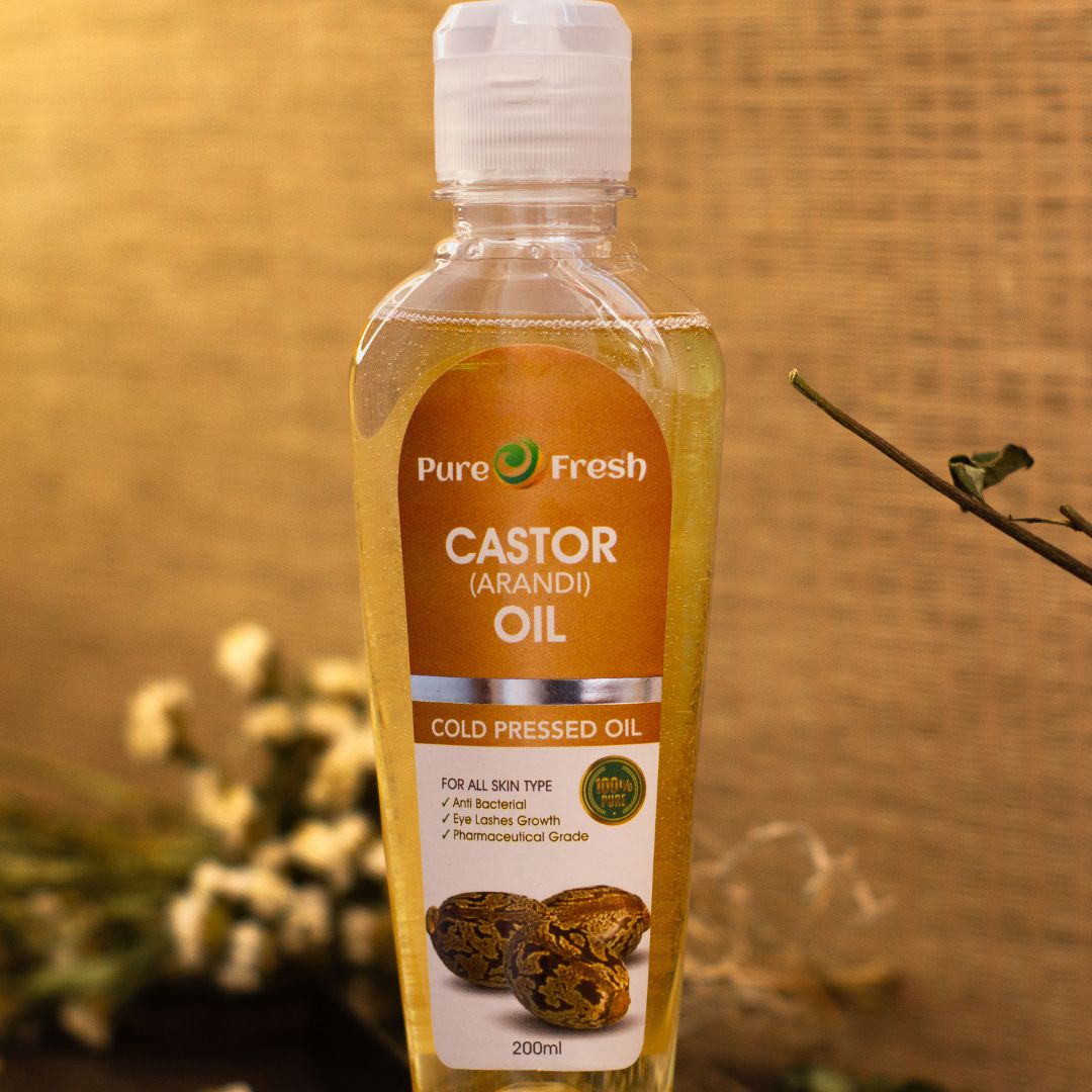 Pure O Fresh - 100% Pure Cold Pressed Castor Oil