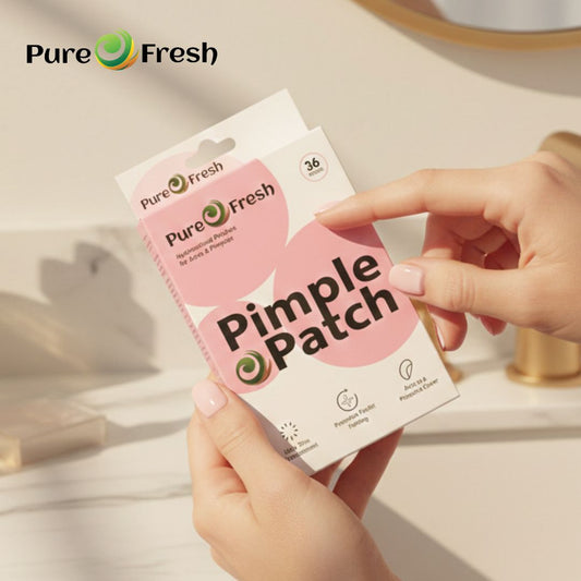 Pure O Fresh Hydrocolloid Pimple Patches for Acne Healing