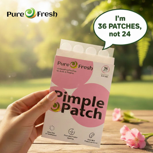 Hydrocolloid Pimple Patches Travel Pack - 36 Invisible Patches