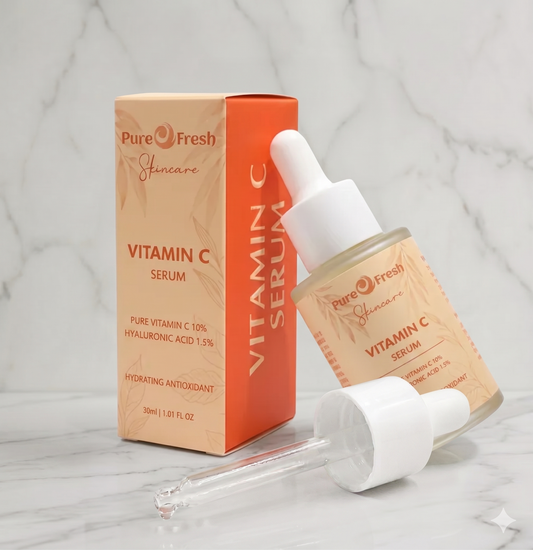 Pure O Fresh Vitamin C Serum for Skin Brightening & Glow