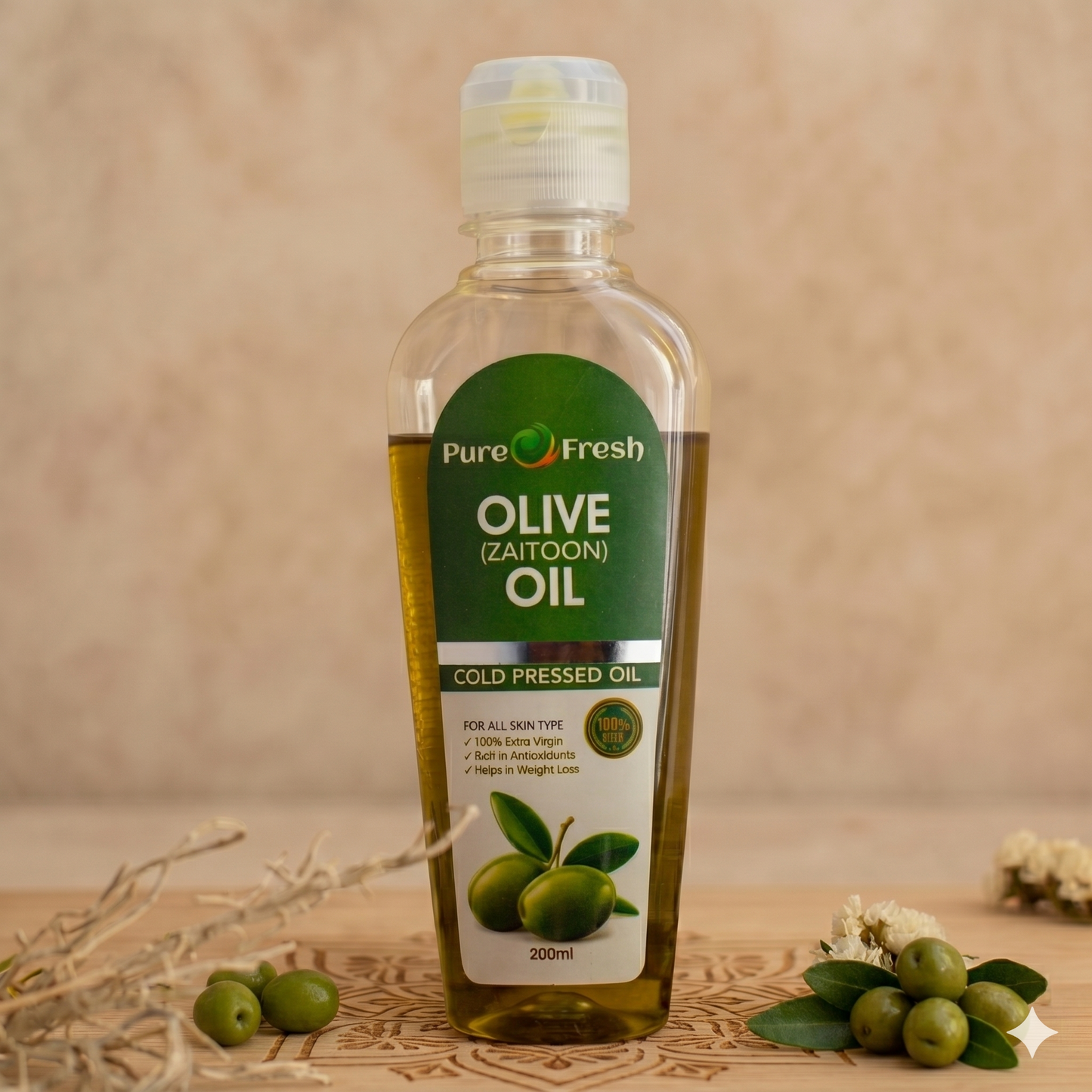 Pure O Fresh - Extra Virgin Premium Olive Oil