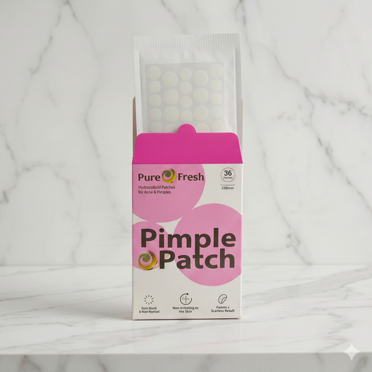 Hydrocolloid Pimple Patches Travel Pack - 36 Invisible Patches