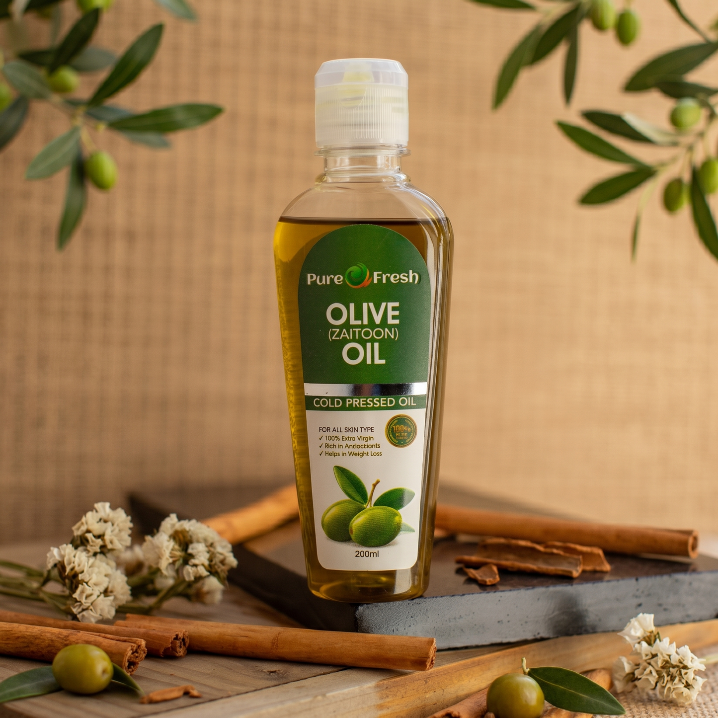 Pure O Fresh - Extra Virgin Premium Olive Oil