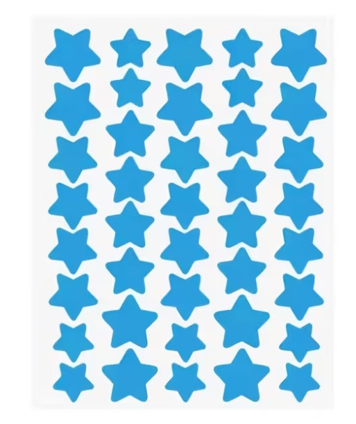 Pure O Fresh Cute Shaped & Colored Pimple Patches – Star & Heart Acne Patches