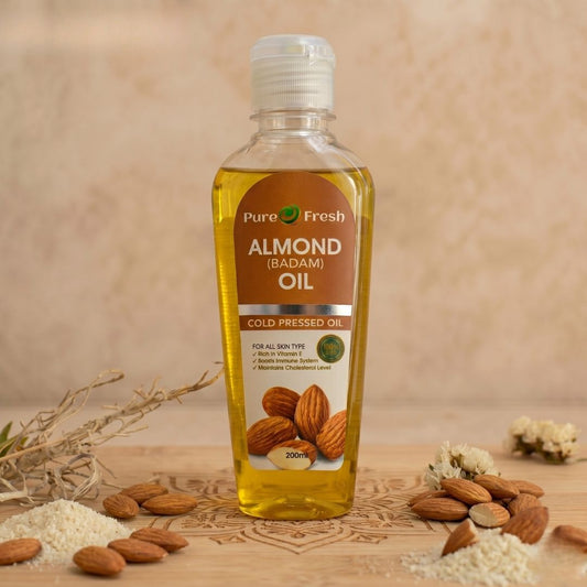 100% Pure Cold Pressed Almond Oil Pakistan - Pure O Fresh