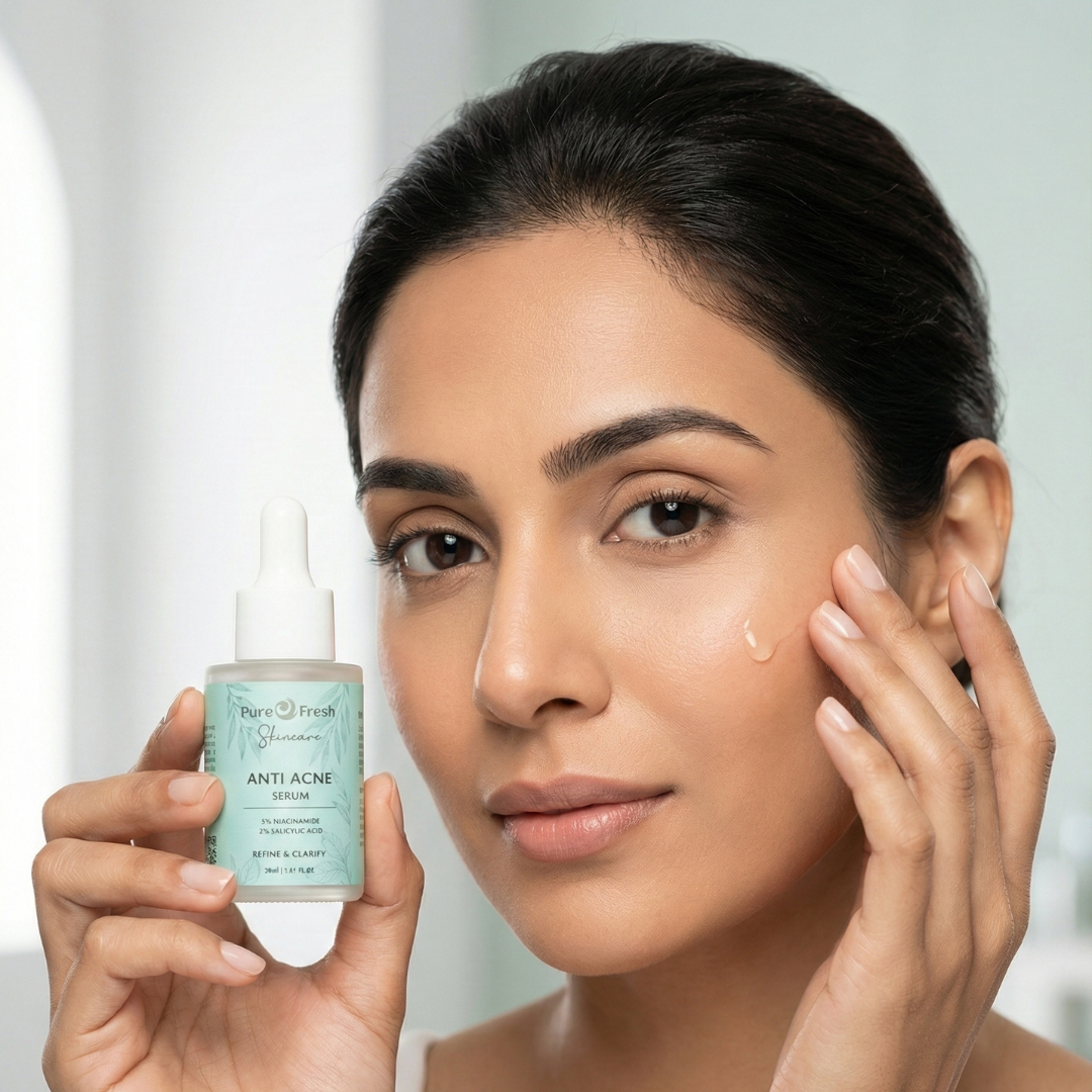 Pure O Fresh Anti-Acne Serum for Acne & Pimple Care