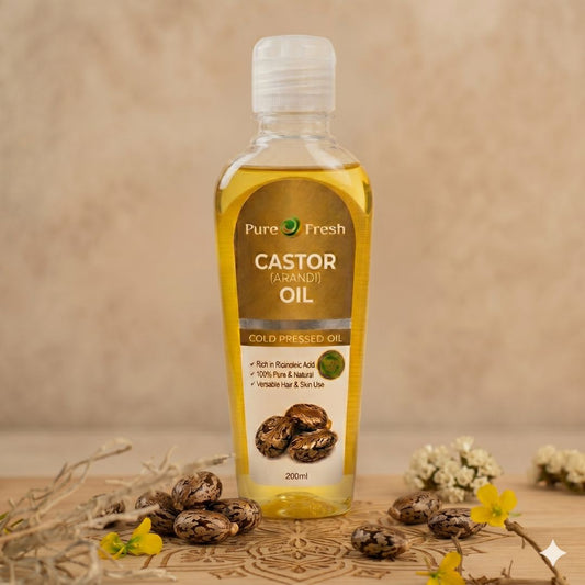 Hexane Free Cold Pressed Castor Oil Pakistan - Pure O Fresh