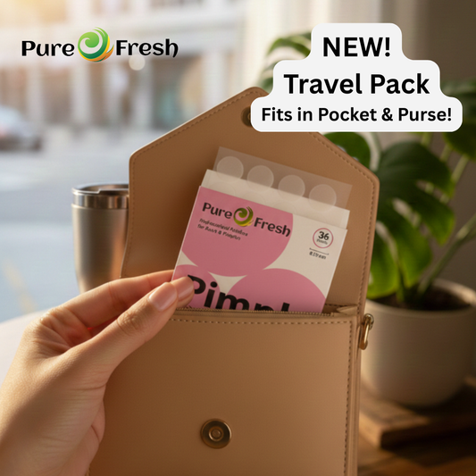 Hydrocolloid Pimple Patches Travel Pack - 36 Invisible Patches