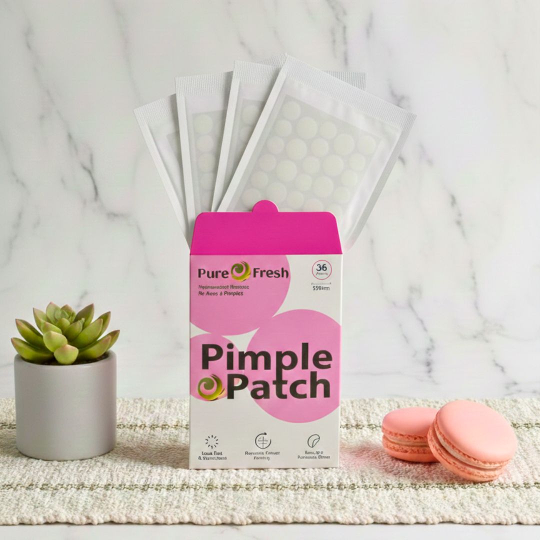 Hydrocolloid Pimple Patches Travel Pack - 36 Invisible Patches